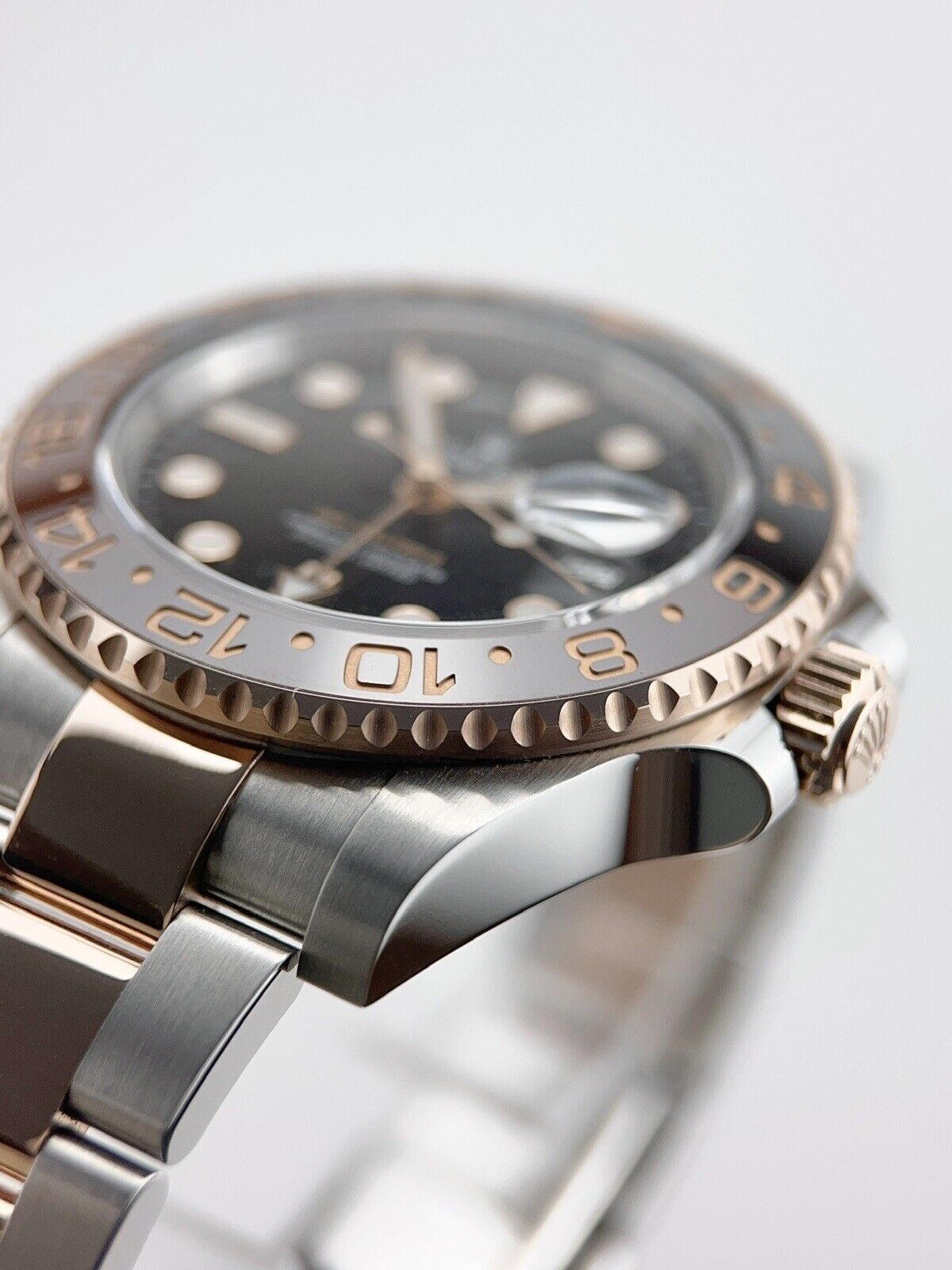 2021 Rolex GMT Master II 126711CHNR 18K Gold/Steel Root Beer - Box And Papers