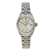 Rolex Lady-Datejust Automatic Watch 26mm Silver Dial 6917 - Watch Only