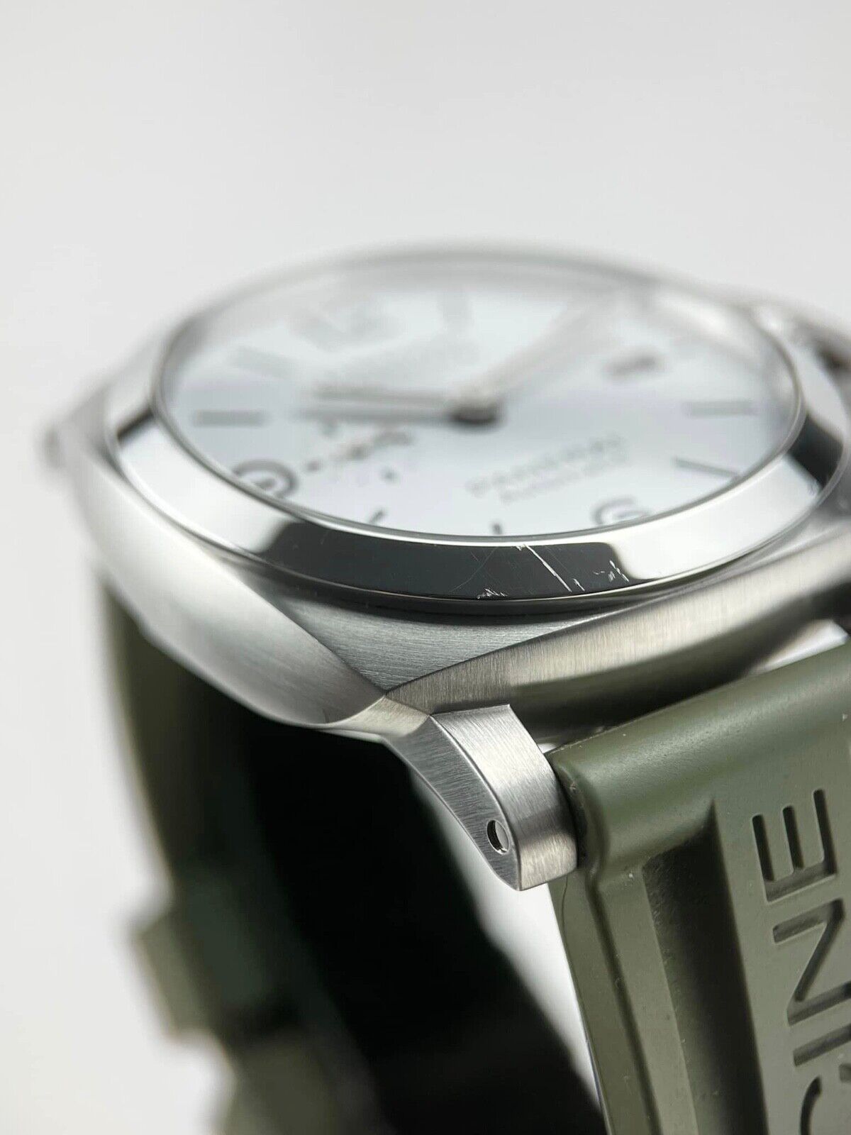 2022 Panerai Luminor Marina White Dial Men's Automatic Date Watch PAM01314 B&P