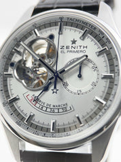 Zenith El Primero Chronomaster Stainless Steel White 42mm Automaitc Men’s Watch