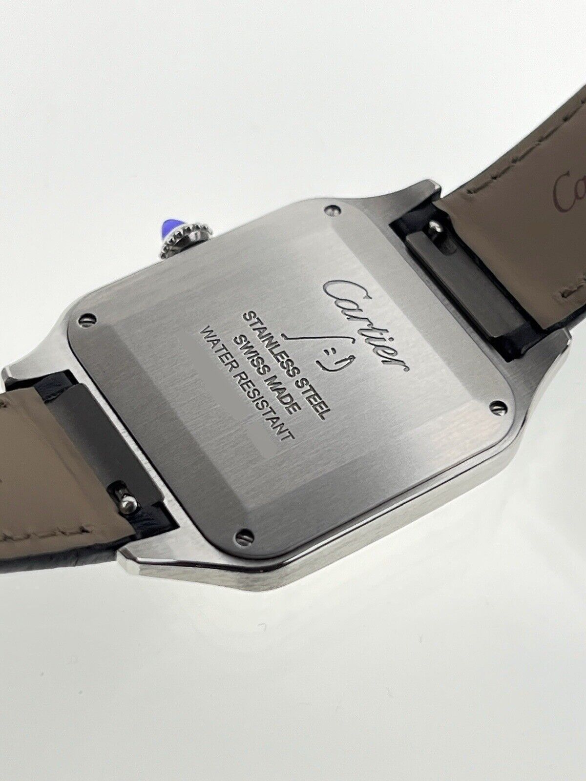 2023 Cartier Santos Dumont Quartz 42mm WSSA0022 Silver Dial - Box And Papers