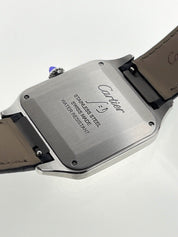 2023 Cartier Santos Dumont Quartz 42mm WSSA0022 Silver Dial - Box And Papers