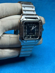 2021 Cartier Large Santos 40mm Blue Dial WSSA0030 Stainless Steel - B/P