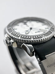 Ulysse Nardin Maxi Marine Stainless Diver Silver Dial 42mm Ref- 263-33 W/ Box