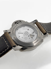 2018 Panerai Marina 1950 Automatic 44mm Black Dial Titanium - Box And Papers