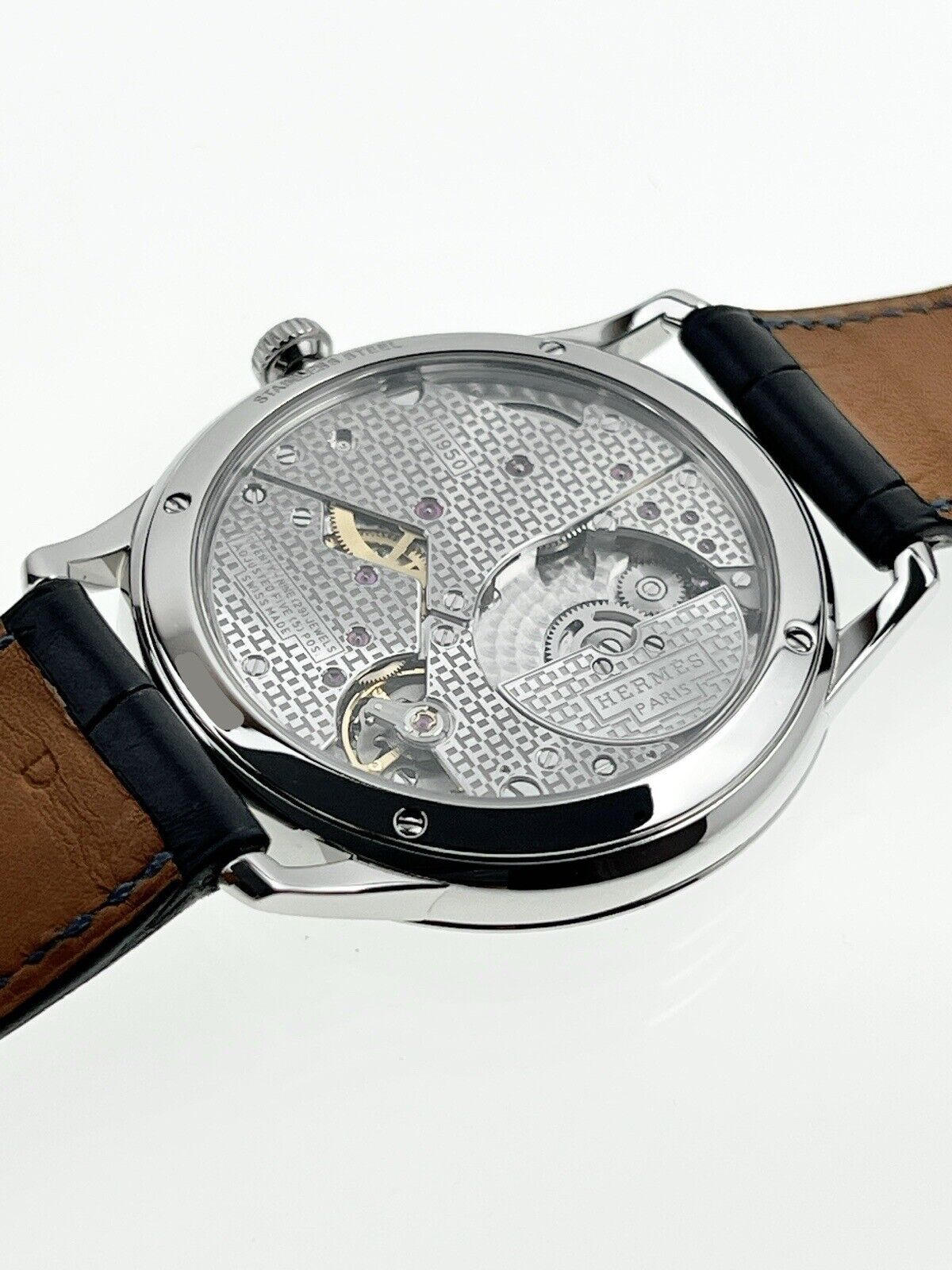 2018 Hermes Slim 39mm Automatic Men’s Watch CA.2.810 - Box And Papers