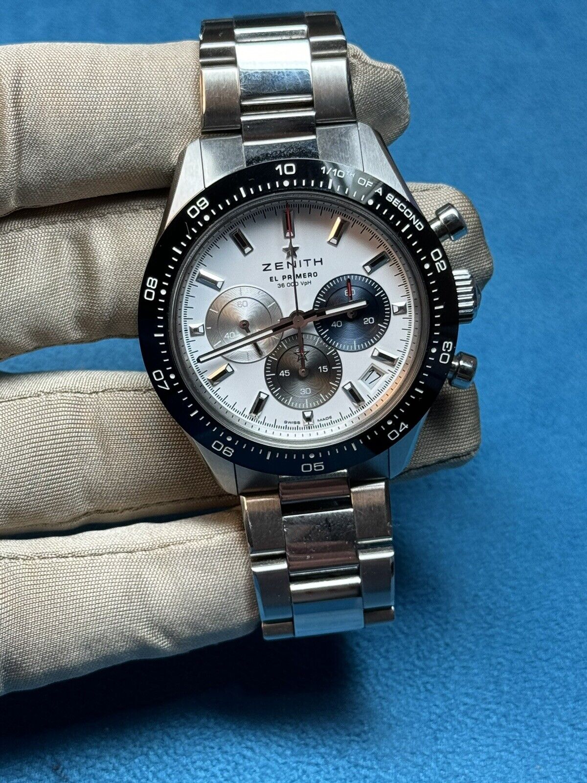 Zenith Chronomaster Sport White Dial Chronograph 03.3100.3600 - Watch only