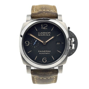 2018 Panerai Marina 1950 Automatic 44mm Black Dial Titanium - Box And Papers