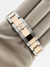 2021 Rolex GMT Master II 126711CHNR 18K Gold/Steel Root Beer - Box And Papers