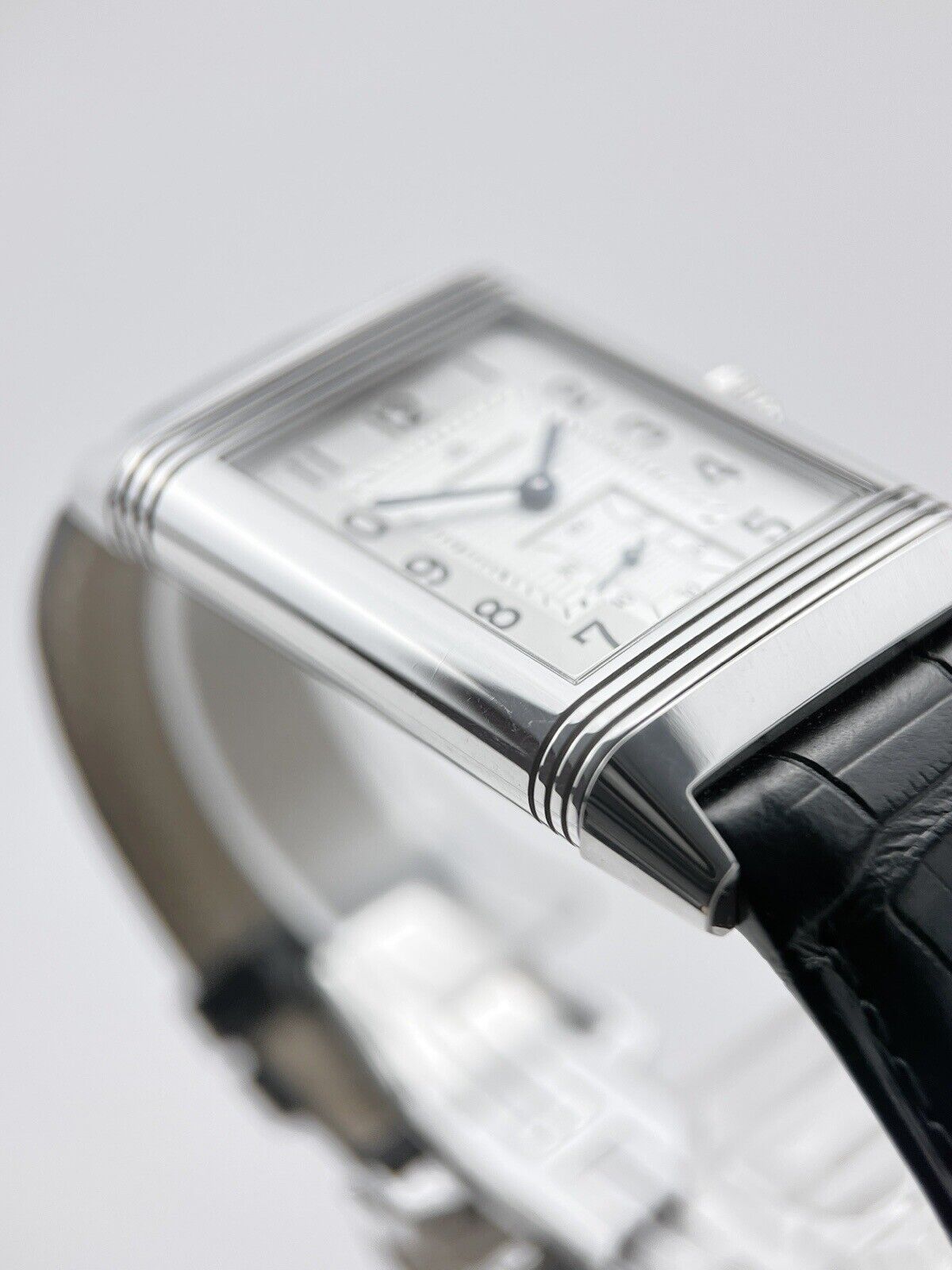 2015 JLC Grande Reverso Manual Wind Watch 30x42mm W/ Papers - 273.8.04