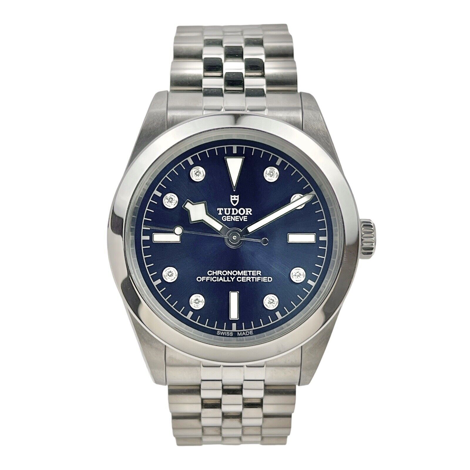 2023 Tudor Black Bay 39 Blue Dial Steel Men's Watch  Ref 79660 - Box And Papers