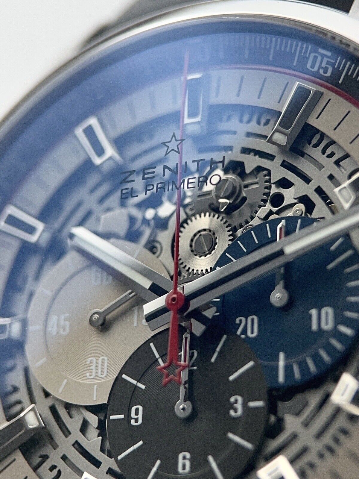 Zenith El Primero 03.2522.400 Chronograph  Skeleton Dial Automatic Men’s Watch