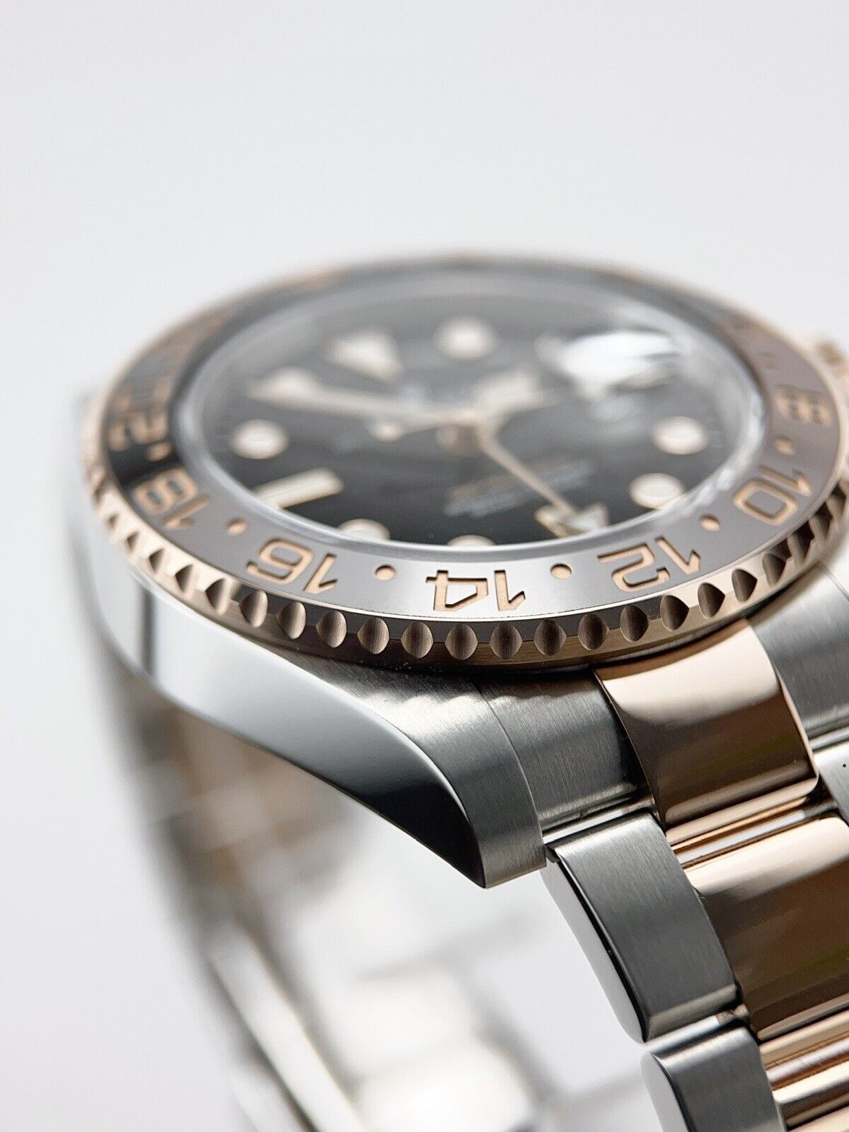 2021 Rolex GMT Master II 126711CHNR 18K Gold/Steel Root Beer - Box And Papers