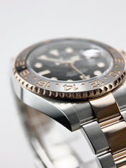 2021 Rolex GMT Master II 126711CHNR 18K Gold/Steel Root Beer - Box And Papers