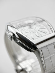 2020 Franck Muller Vanguard Automatic 45mm White Dial V45SCDT Box And Papers