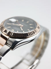Rolex Datejust Turn-o-graph 18k Rose Gold & Steel 36mm Automatic 116261 - B/P