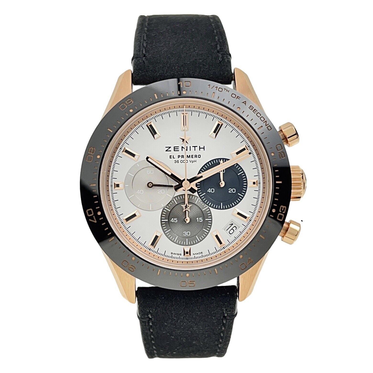 Zenith Chronomaster Sport 18k Rose Gold 41mm Automatic Men’s Watch  - Box/Papers