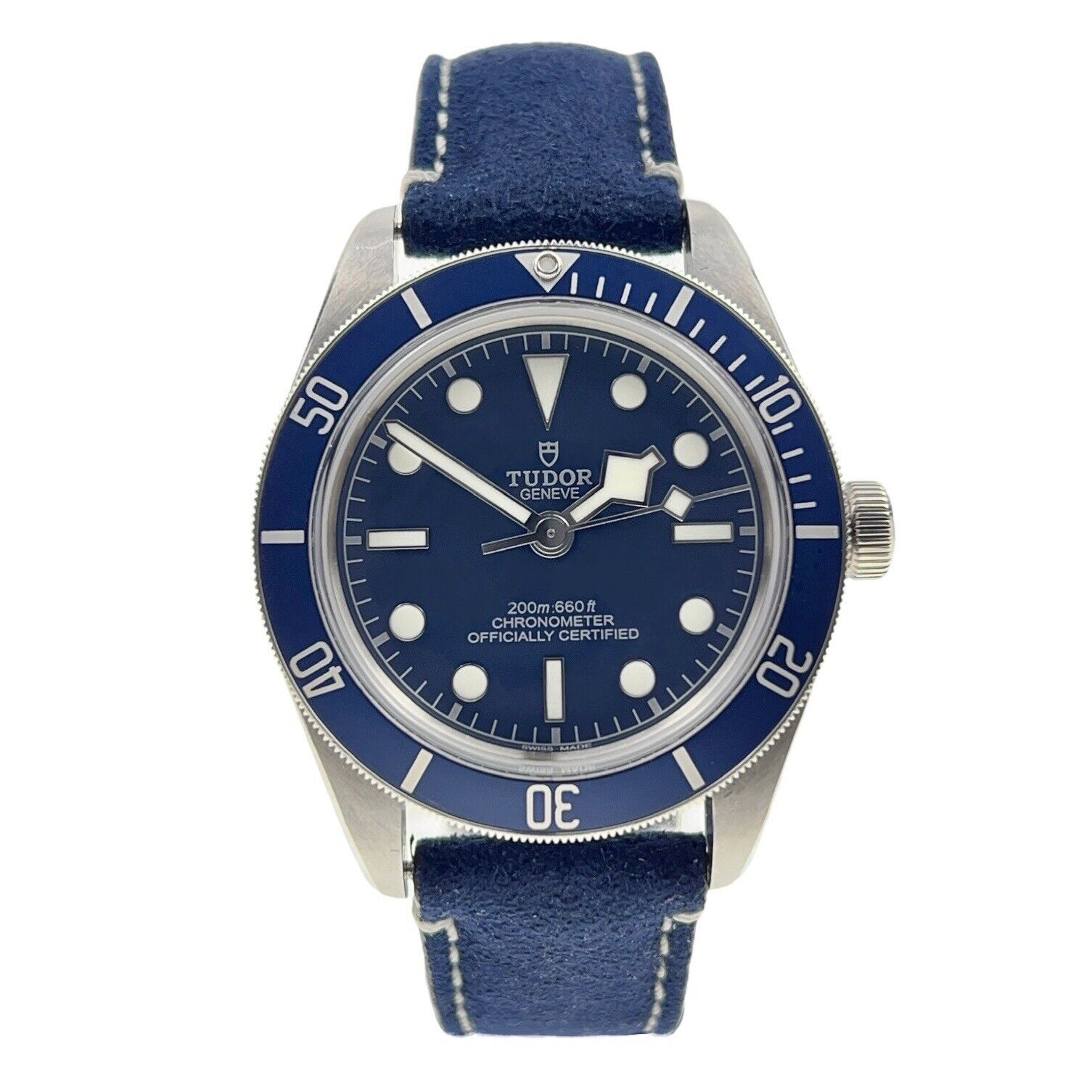 2022 Tudor Black-Bay Stainless Steel Blue 39mm Automatic Men’s Watch 79030B