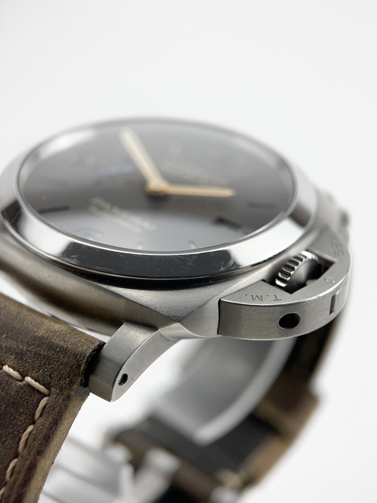 2018 Panerai Marina 1950 Automatic 44mm Black Dial Titanium - Box And Papers