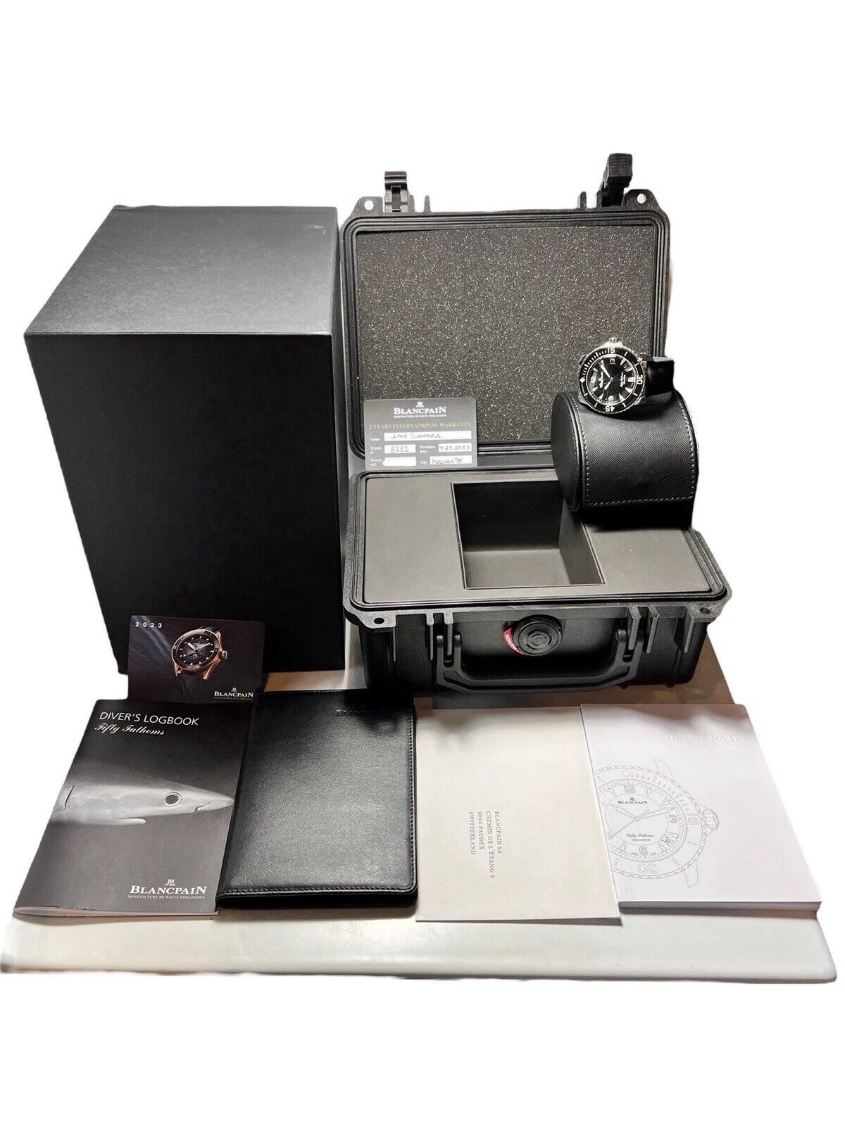 2023 Blancpain Fifty Fathoms Automatic Watch 45mm Ref. 5015 - Box & Papers