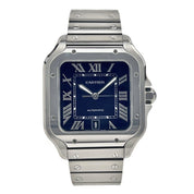 2021 Cartier Large Santos 40mm Blue Dial WSSA0030 Stainless Steel - B/P