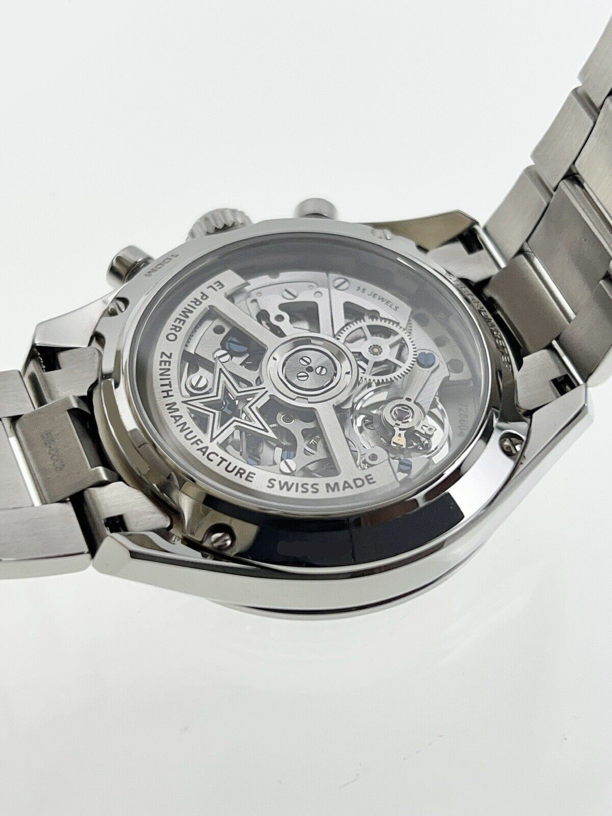 Zenith Chronomaster Open Stainless Steel Black 39.5mm Automatic Men’s Watch