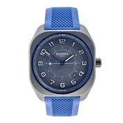 NEW 2023 Hermes H08 Automatic 42mm Gray Dial H08 Glass Fiber Case - Box/Papers