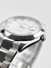 2021 Rolex Datjust 41 Automatic White Dial Men’s Watch Ref-126300 Box And Papers