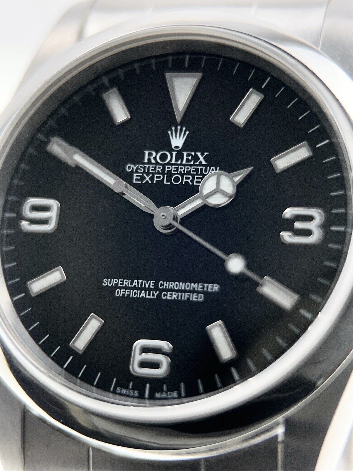 2000 Rolex Explorer Automatic Men’s 36mm Black Dial 14270 - Box And Papers