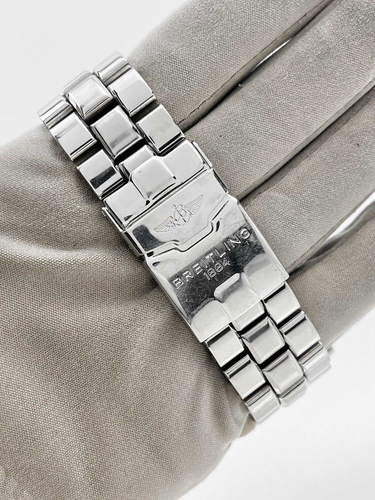 2006 Breitling Super Avenger Automatic 48mm Silver Dial A13370 Box & Papers