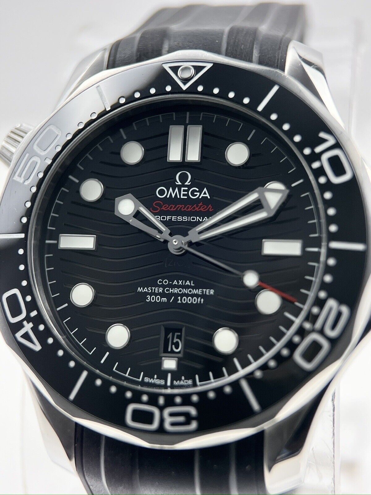 2019 Omega Seamaster Diver 300M Co-Axial Master Chronometer - Box/Papers