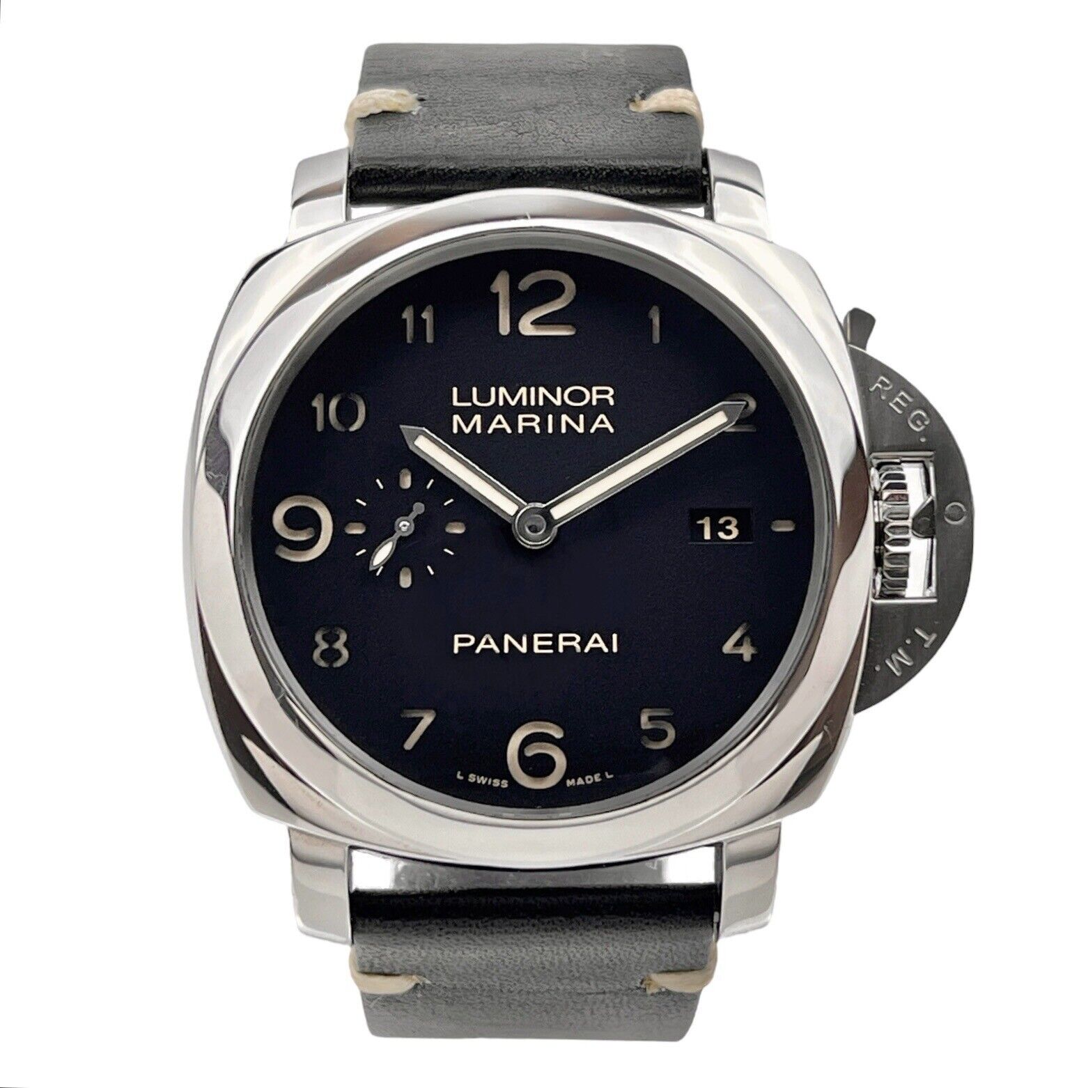 2018 Panerai Luminor Marina 1950 3 Days 44mm Watch Auto PAM00359 Box And Papers