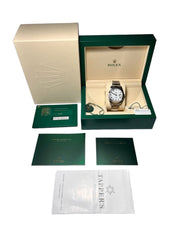 2021 Rolex Datjust 41 Automatic White Dial Men’s Watch Ref-126300 Box And Papers