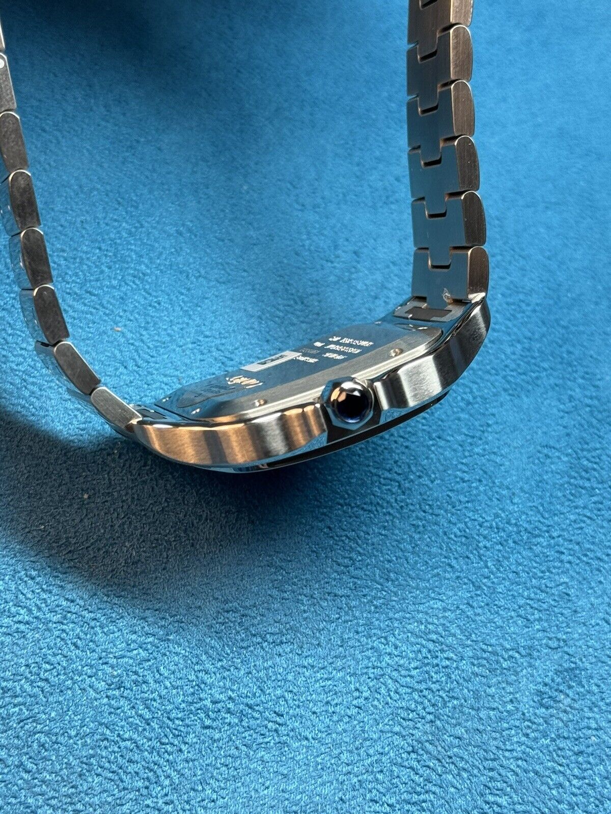 2021 Cartier Large Santos 40mm Blue Dial WSSA0030 Stainless Steel - B/P