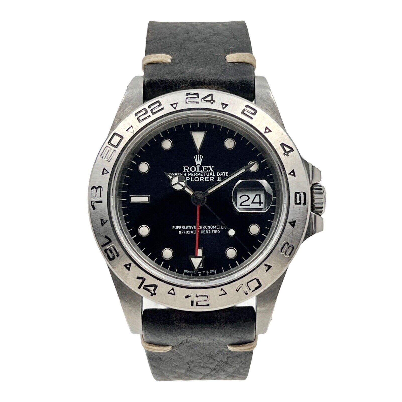 Rolex Explorer II 40mm Automatic Stainless Steel Mens Watch