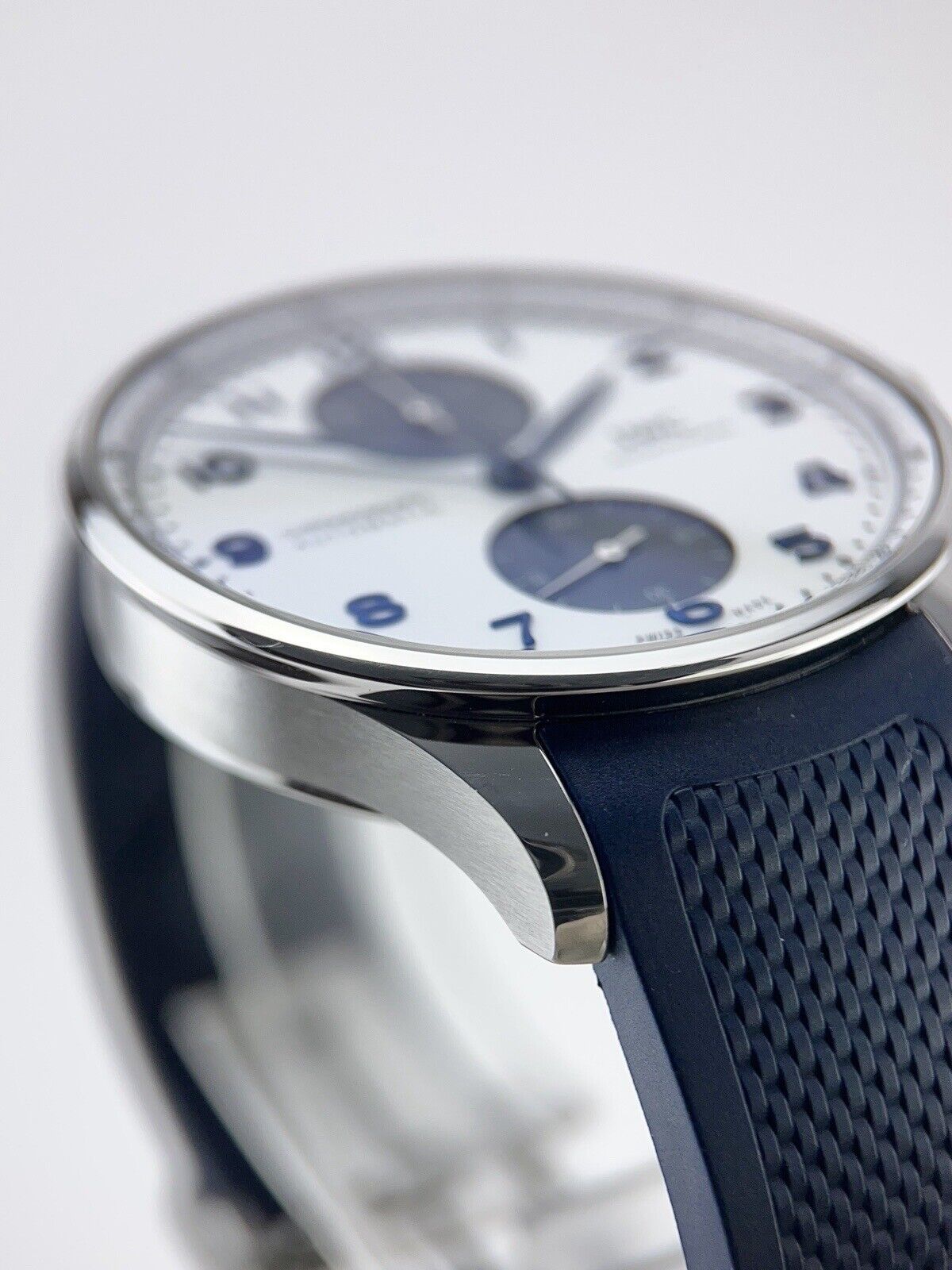 2023 IWC Portuguese Chronograph Automatic 41mm White Dial IW371620 - B&P