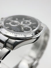 2015 Rolex Daytona Automatic 40mm Stainless Black Dial 116520 - Box And Papers