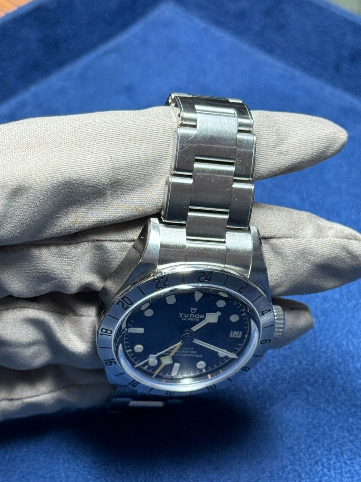 2022 TUDOR Black Bay Pro Stainless Men's Black Dial Watch 79470 - B/P