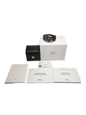2021 IWC Pilot's Men's Black Dial Stainless Steel Leather Watch IW387903 - B/P