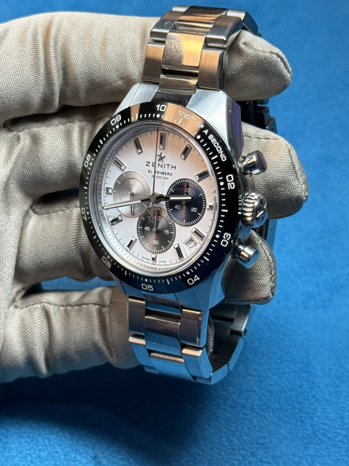 Zenith Chronomaster Sport White Dial Chronograph 03.3100.3600 - Watch only