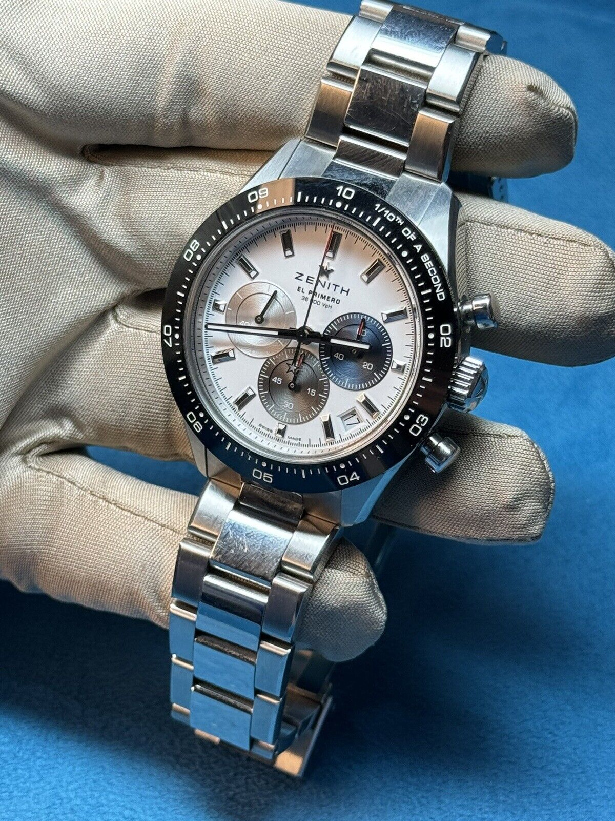 Zenith Chronomaster Sport White Dial Chronograph 03.3100.3600 - Watch only