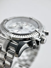 2006 Breitling Super Avenger Automatic 48mm Silver Dial A13370 Box & Papers