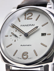 2021 Panerai Luminor Automatic 42mm PAM01046 Leather Band - Box And Papers