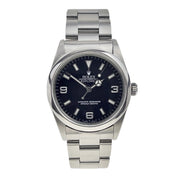 2000 Rolex Explorer Automatic Men’s 36mm Black Dial 14270 - Box And Papers