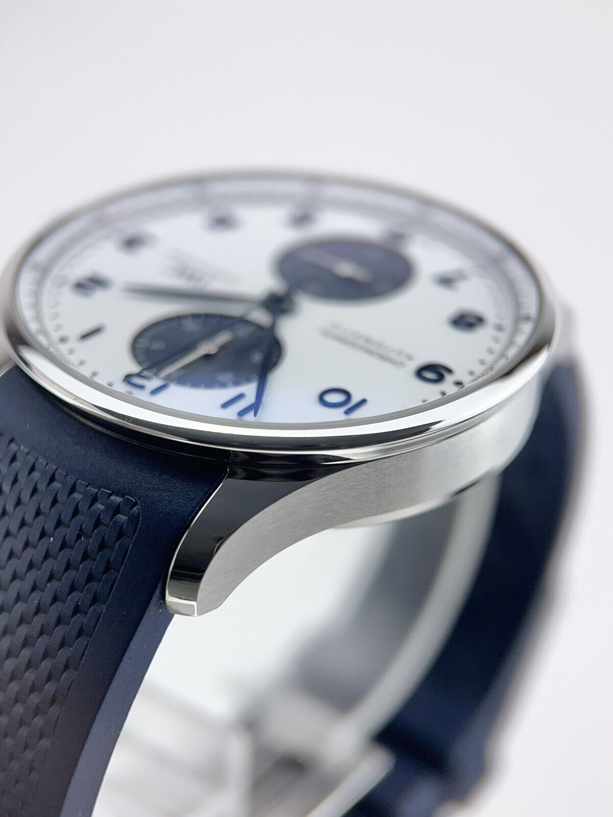 2023 IWC Portuguese Chronograph Automatic 41mm White Dial IW371620 - B&P