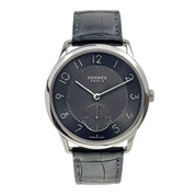 2018 Hermes Slim 39mm Automatic Men’s Watch CA.2.810 - Box And Papers