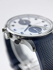 2023 IWC Portuguese Chronograph Automatic 41mm White Dial IW371620 - B&P