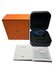 NEW 2023 Hermes H08 Automatic 42mm Gray Dial H08 Glass Fiber Case - Box/Papers