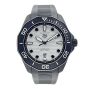 2022 Tag Heuer Aqua Racer Automatic 43mm White Dial WBP201D - Box And Papers