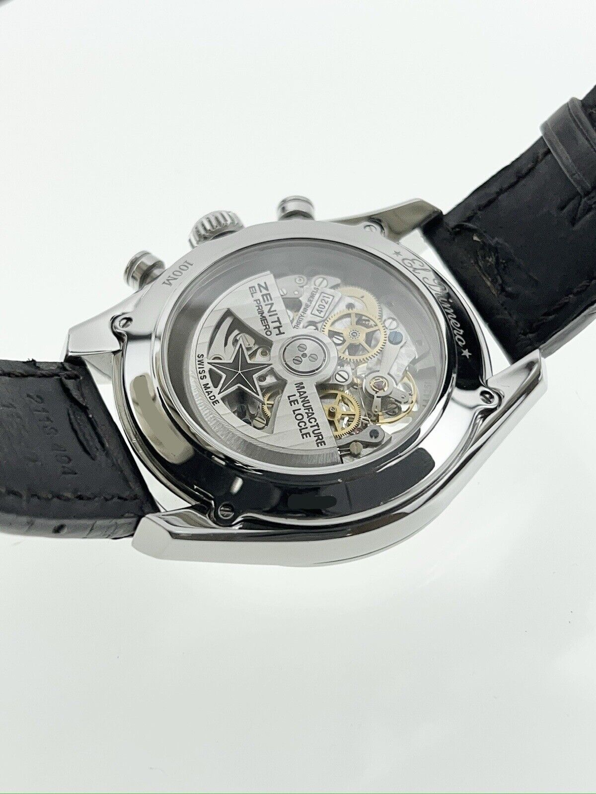 Zenith El Primero Chronomaster Stainless Steel White 42mm Automaitc Men’s Watch